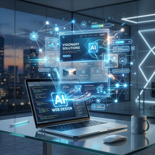 AI最新技術による高速制作と自動生成イメージ